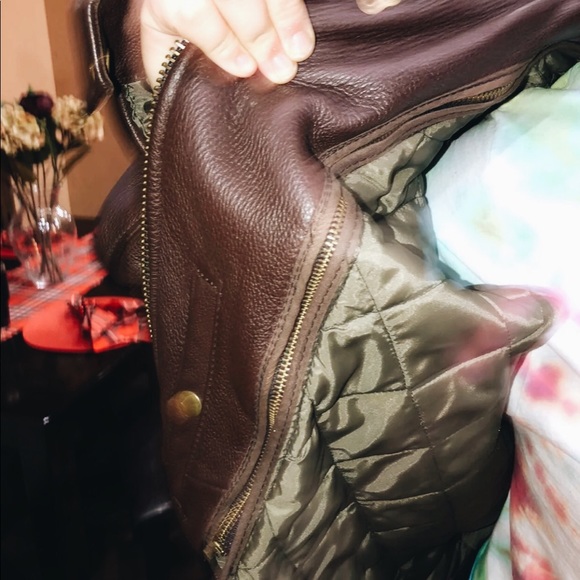 Fox creek Genuine Leather Men’s Jacket - Picture 4 of 6